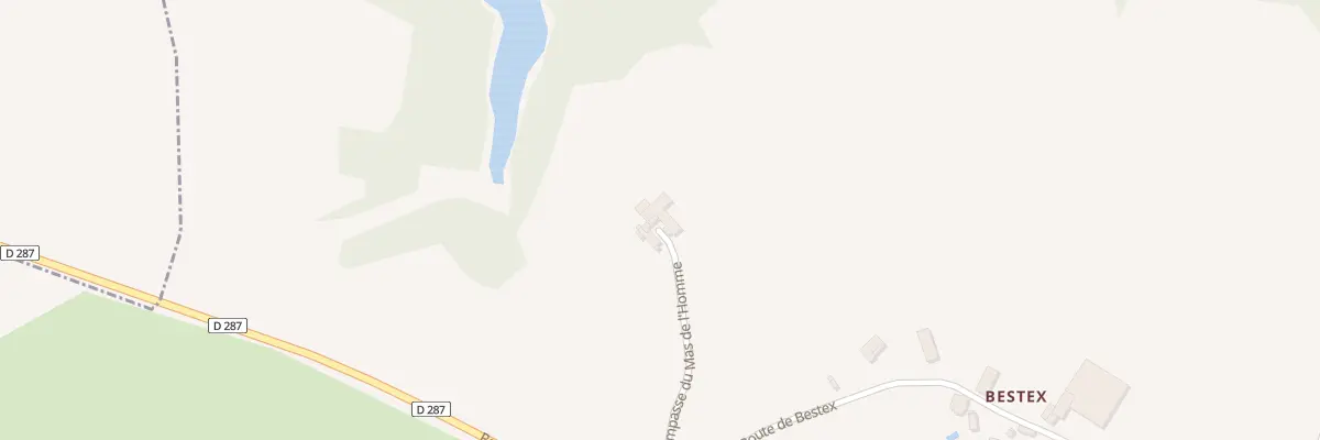 Plan du 5082 Mas de l’Homme à Valzergues