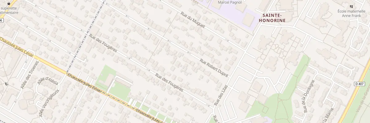 Plan du 46 Rue Robert Dupré à Taverny