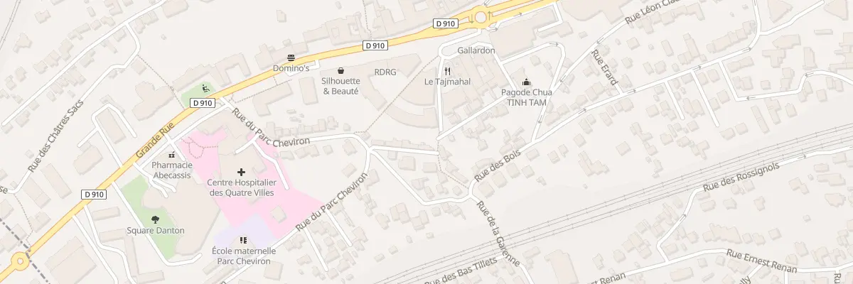 Plan du 14B Rue de la Garenne à Sèvres