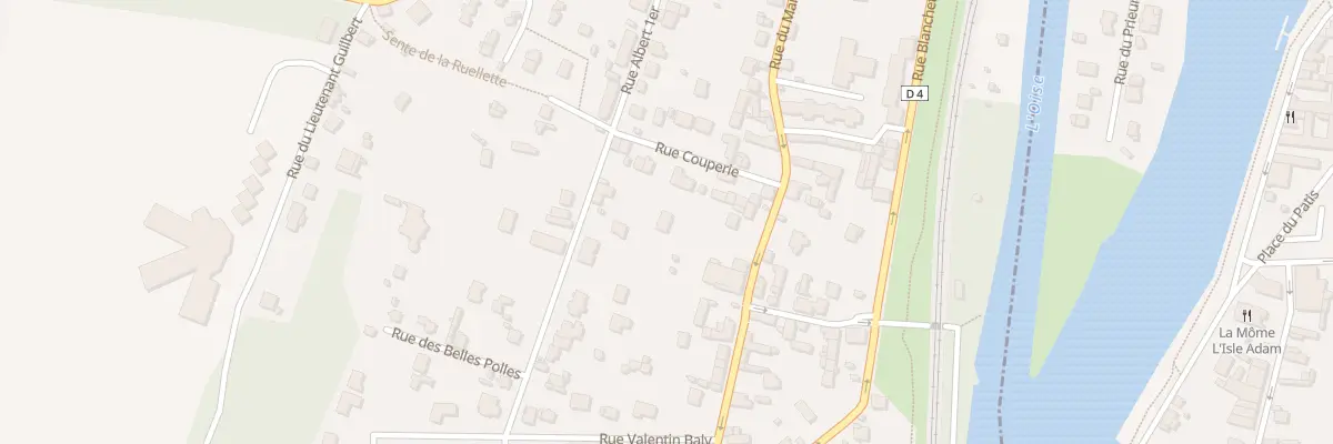Plan du 23B Rue Albert 1er à Parmain