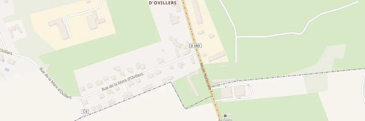 Plan du 7 Rue de la Mare d’Ovillers à Mortefontaine-en-Thelle
