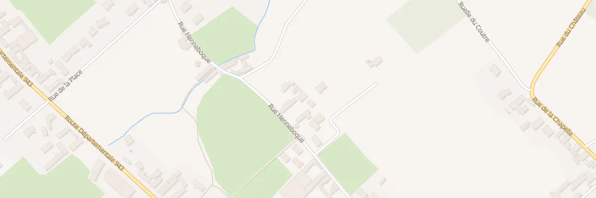 Plan du 36 Rue Hennebocque à Tilques