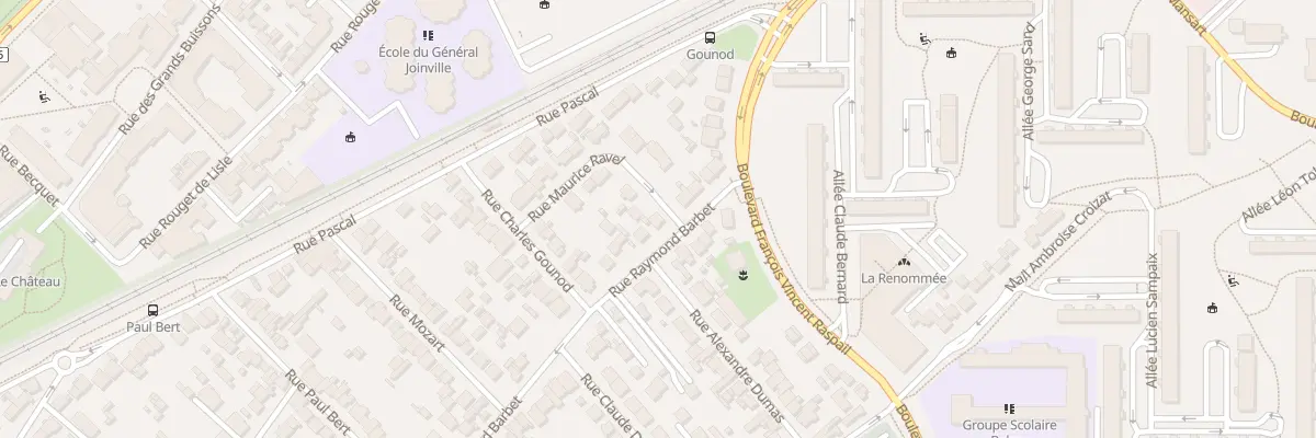 Plan du 153 Rue Raymond Barbet à Nanterre