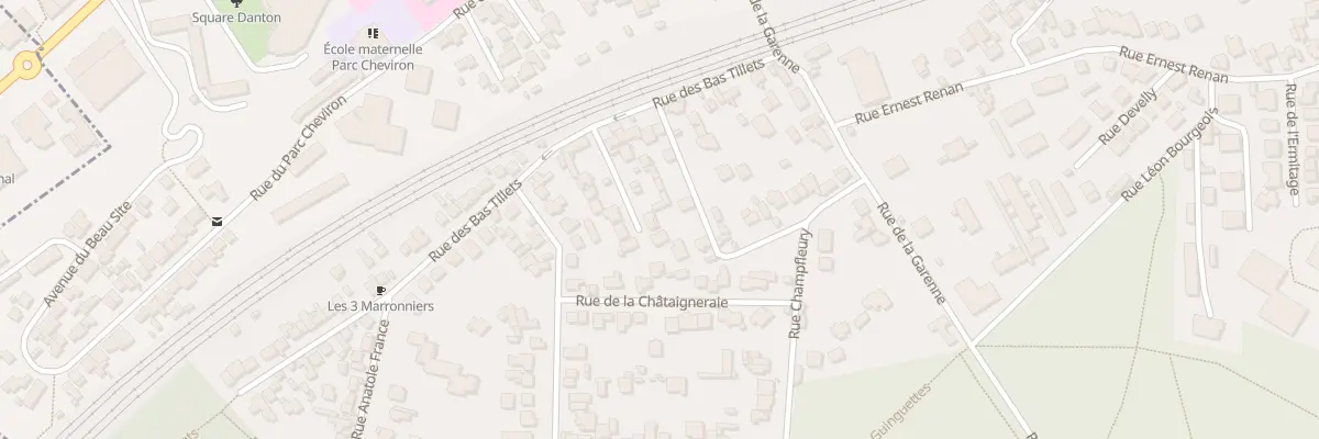 Plan du 13 Rue Marguerite Payen à Sèvres