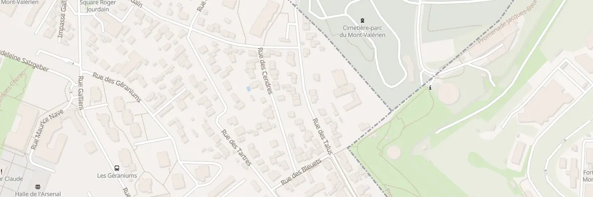 Plan du 24 Rue des Talus à Rueil-Malmaison