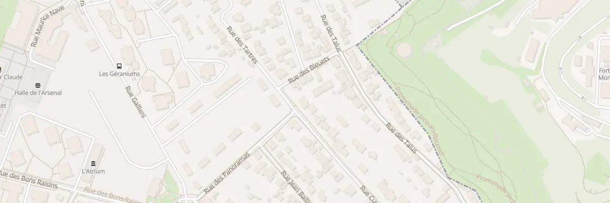 Plan du 75 Rue des Tartres à Rueil-Malmaison