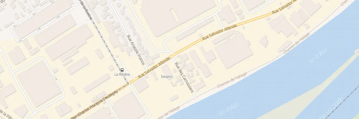 Plan du 113 Rue Salvador Allendé à Bezons
