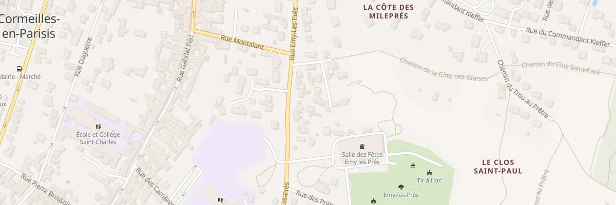 Plan du 52 Rue Emy les Prés à Cormeilles-en-Parisis