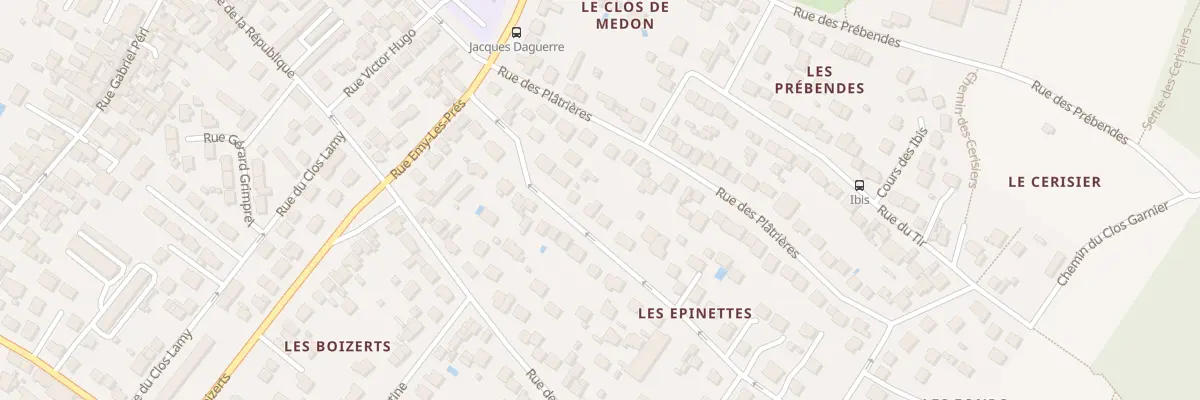 Plan du 13 Rue des Epinettes à Cormeilles-en-Parisis