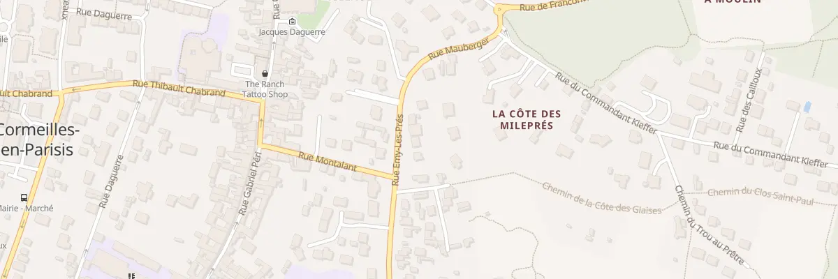 Plan du 72 Rue Emy les Prés à Cormeilles-en-Parisis