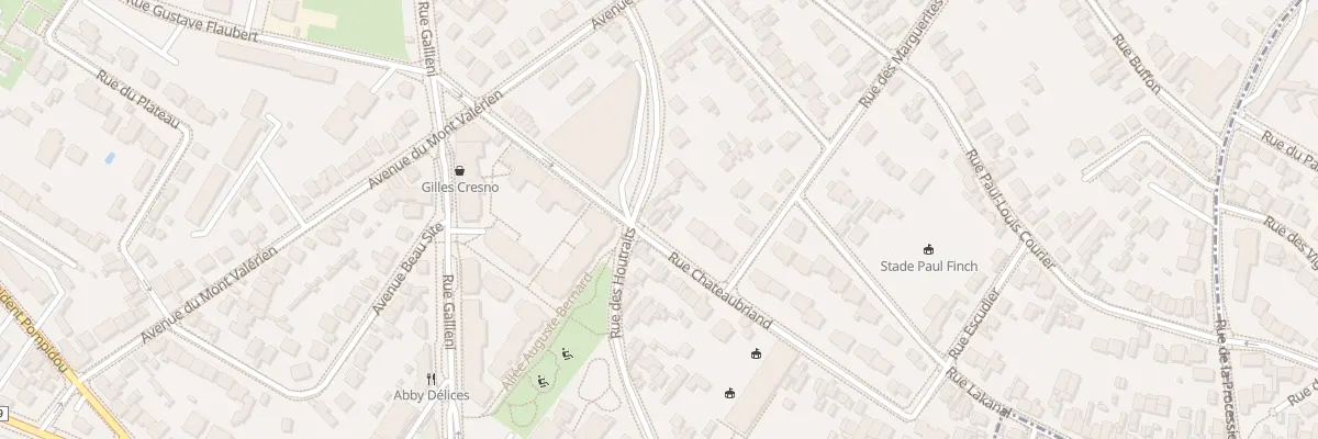 Plan du 35 Rue Chateaubriand à Rueil-Malmaison