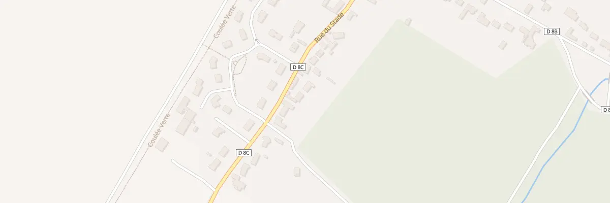 Plan du 23 Rue du Stade à Prouzel