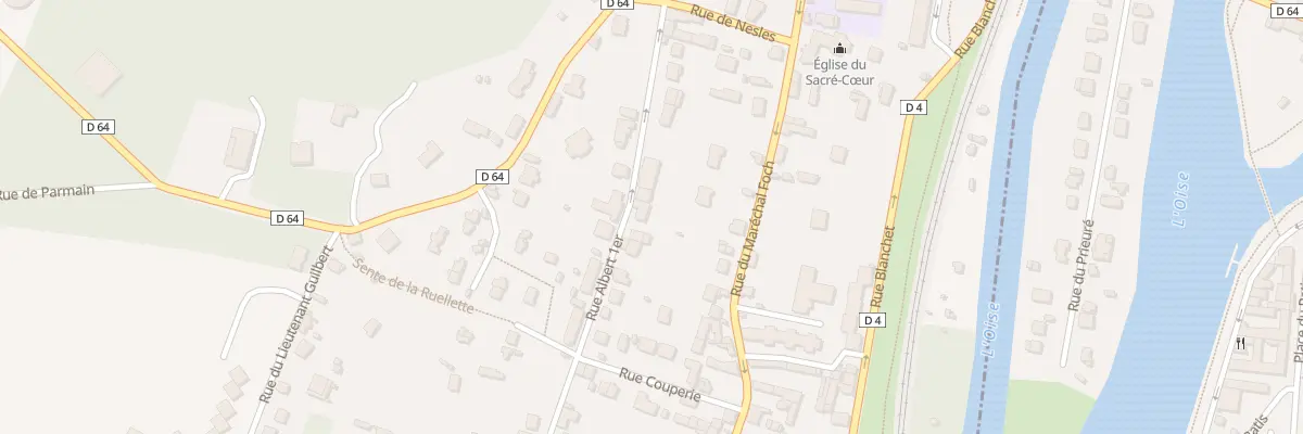 Plan du 7B Rue Albert 1er à Parmain