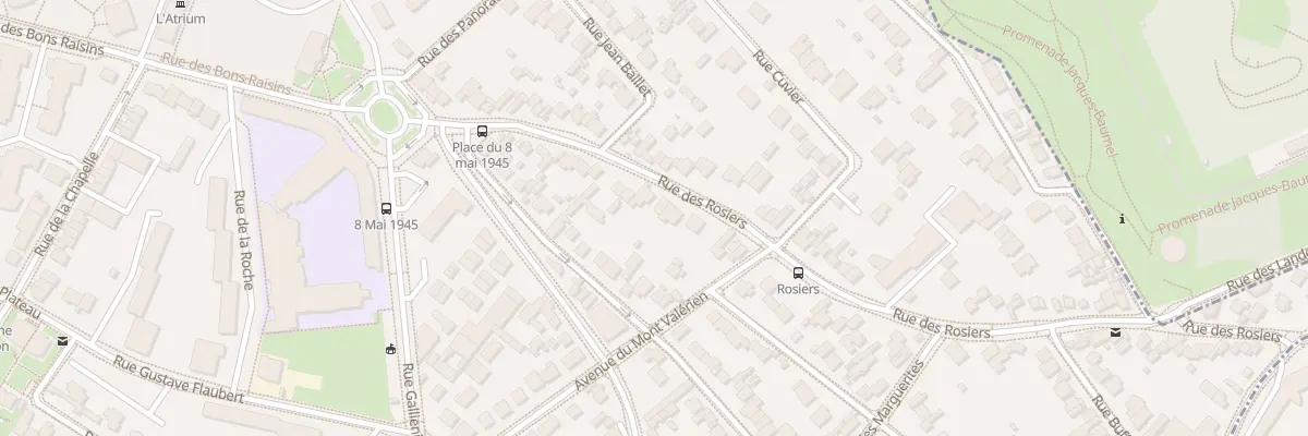 Plan du 36 Rue des Rosiers à Rueil-Malmaison
