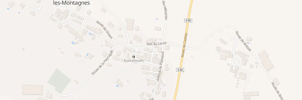 Plan du 4 Rue du Porche à Saint-Affrique-les-Montagnes