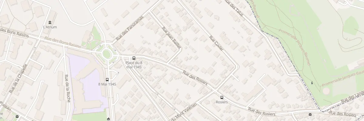 Plan du 35 Rue des Rosiers à Rueil-Malmaison