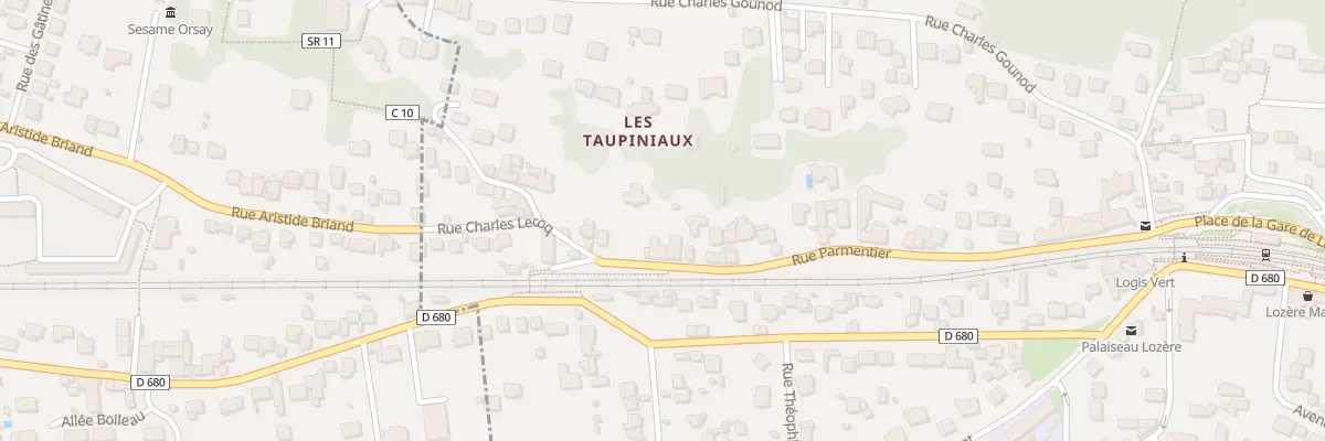 Plan du 44 Rue Parmentier à Palaiseau