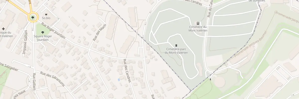 Plan du 3 Rue des Talus à Rueil-Malmaison