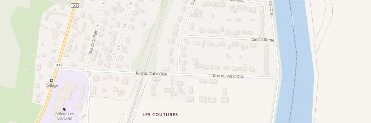 Plan du 56 Av de Paris à Parmain