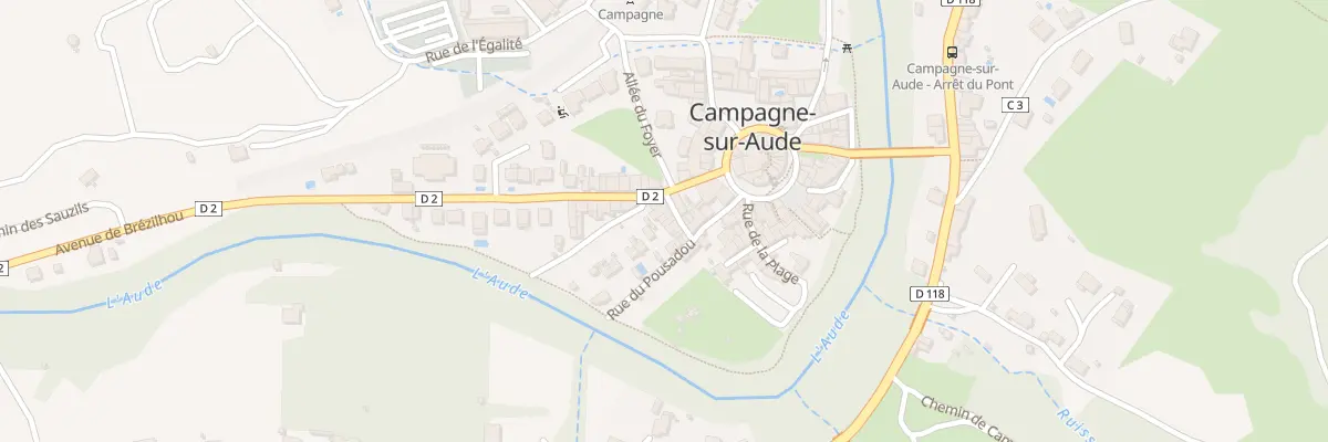 Plan du 136 Le Village à Campagne-sur-Aude