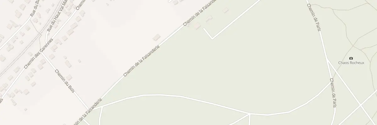 Plan du 17 Che de la Faisanderie à Mériel