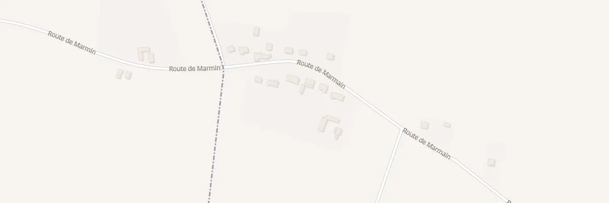 Plan du 109 Rte de Marmain à Sigloy