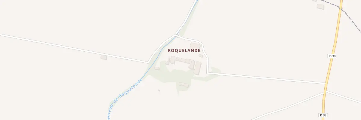 Plan du 248 Roquelande à Arzens