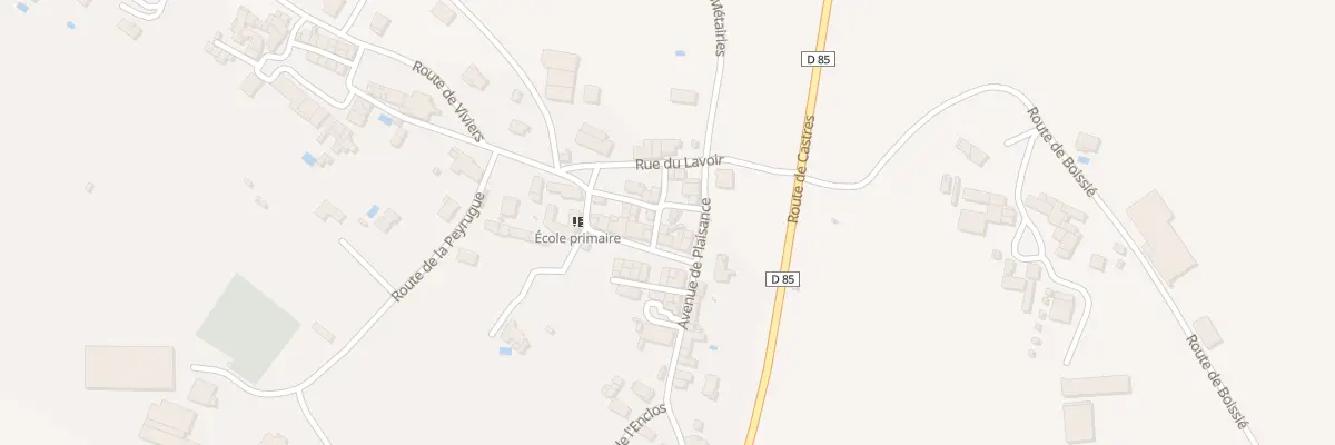 Plan du 3 Rue du Porche à Saint-Affrique-les-Montagnes