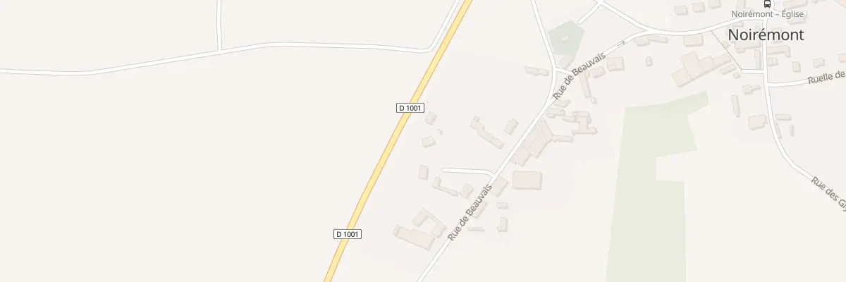 Plan du 378 Rue de Beauvais à Noirémont