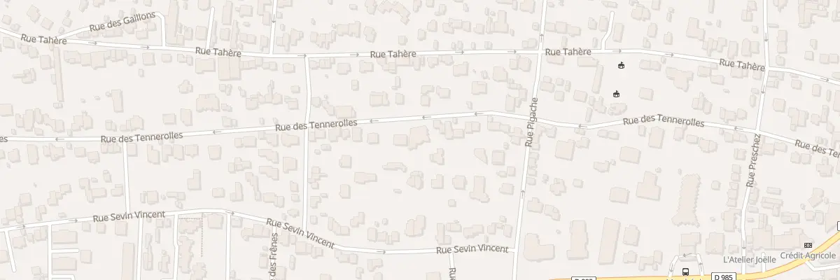Plan du 91 Rue des Tennerolles à Saint-Cloud