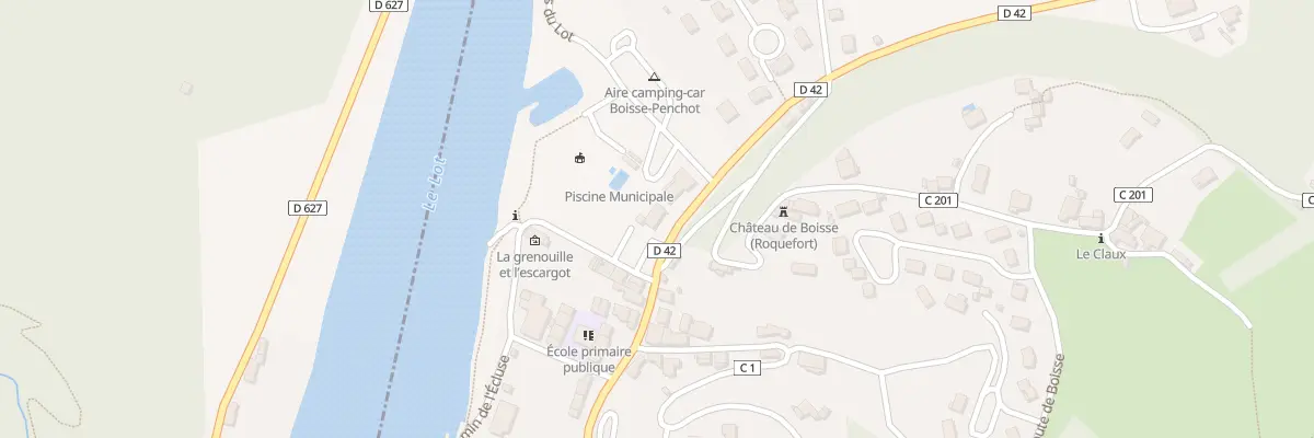 Plan du 4 Rue du Chateau-bas à Boisse-Penchot