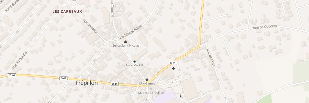 Plan du 10 Grande Rue à Frépillon