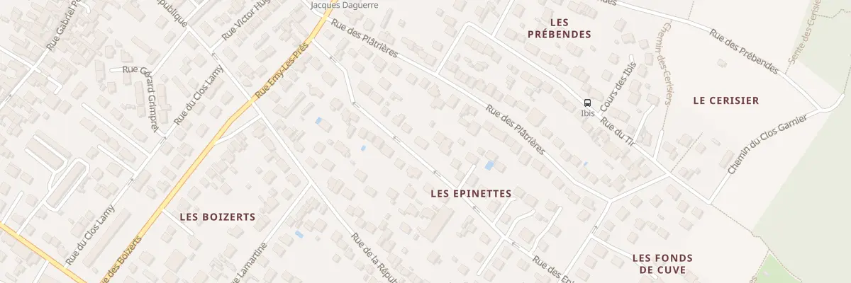 Plan du 19 Rue des Epinettes à Cormeilles-en-Parisis