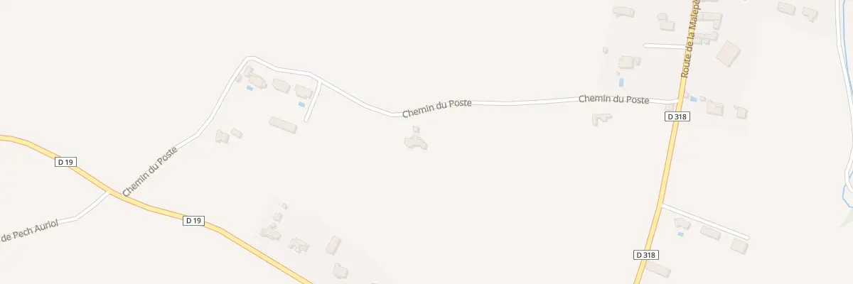 Plan du 78A Les Perairols à Saint-Martin-de-Villereglan