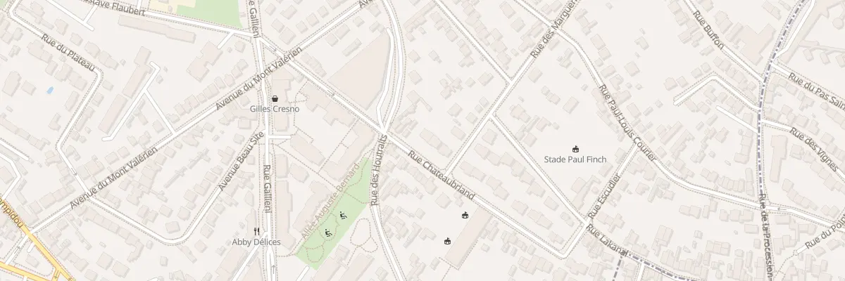 Plan du 43 Rue Chateaubriand à Rueil-Malmaison