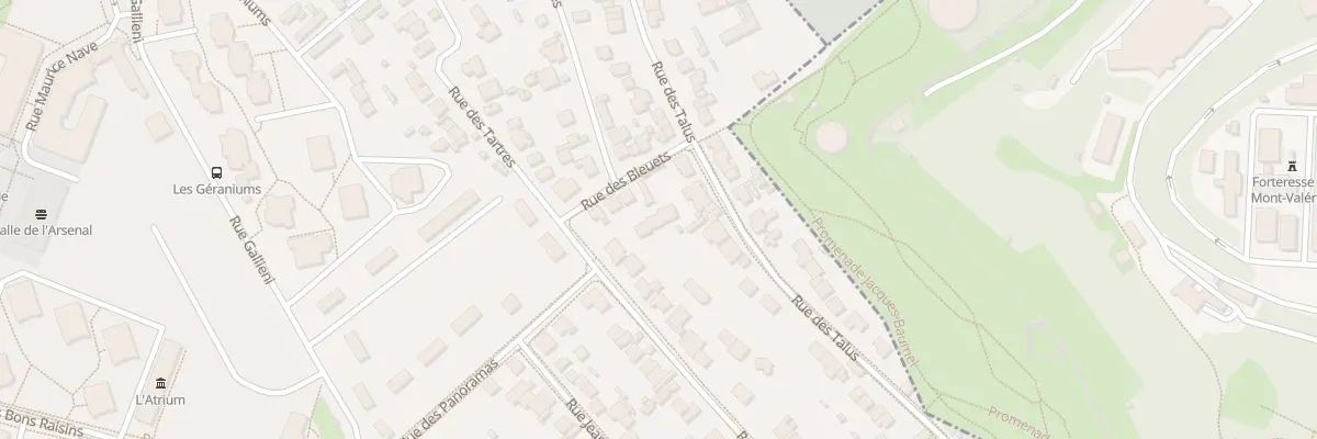 Plan du 48 Rue des Talus à Rueil-Malmaison
