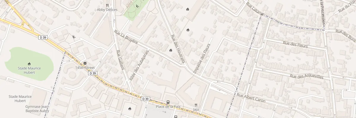 Plan du 47 Rue La Bruyère à Rueil-Malmaison
