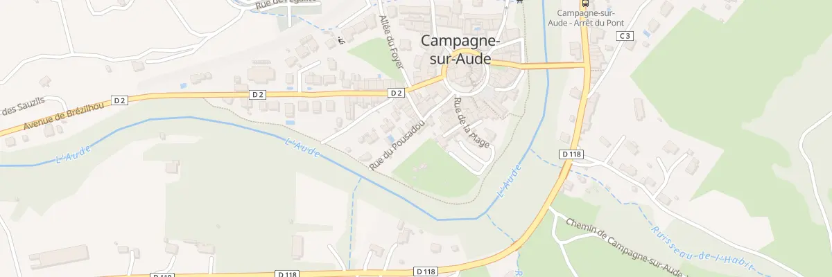 Plan du 226 Le Village à Campagne-sur-Aude