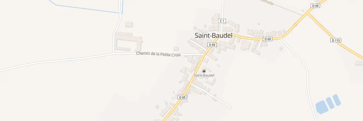 Plan du 10 Rue Principale à Saint-Baudel