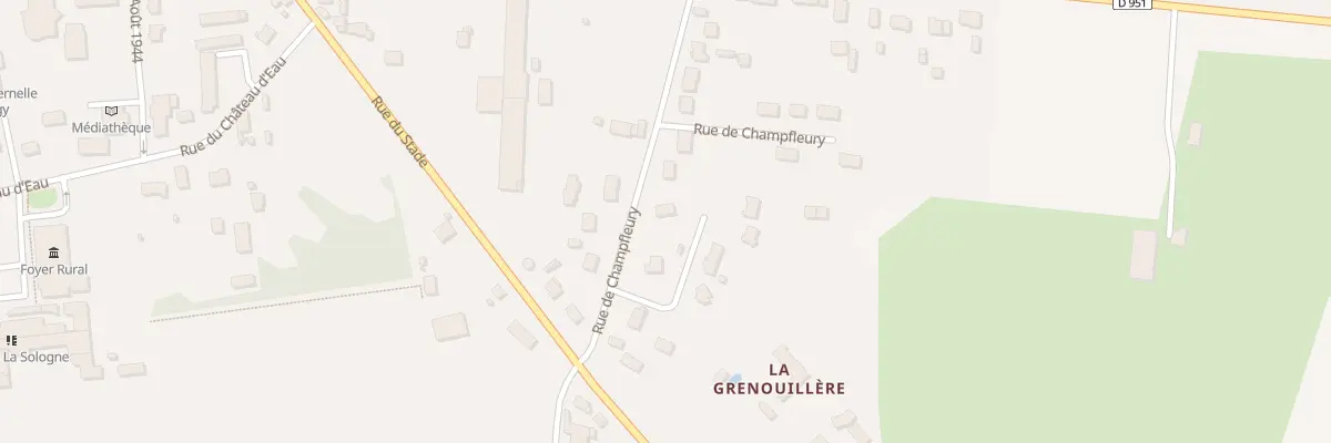 Plan du 19 Rue de Champfleury à Tigy
