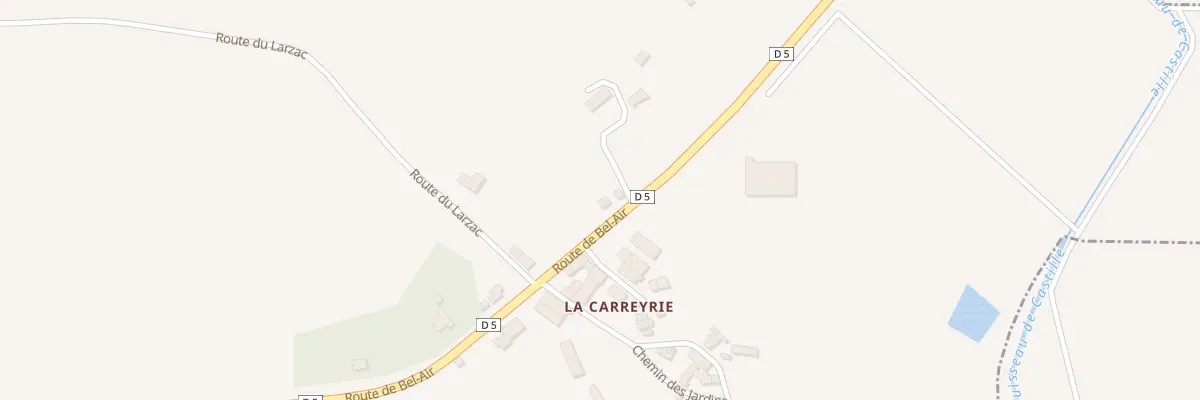 Plan du 5132 La Carreyrie à Vaureilles