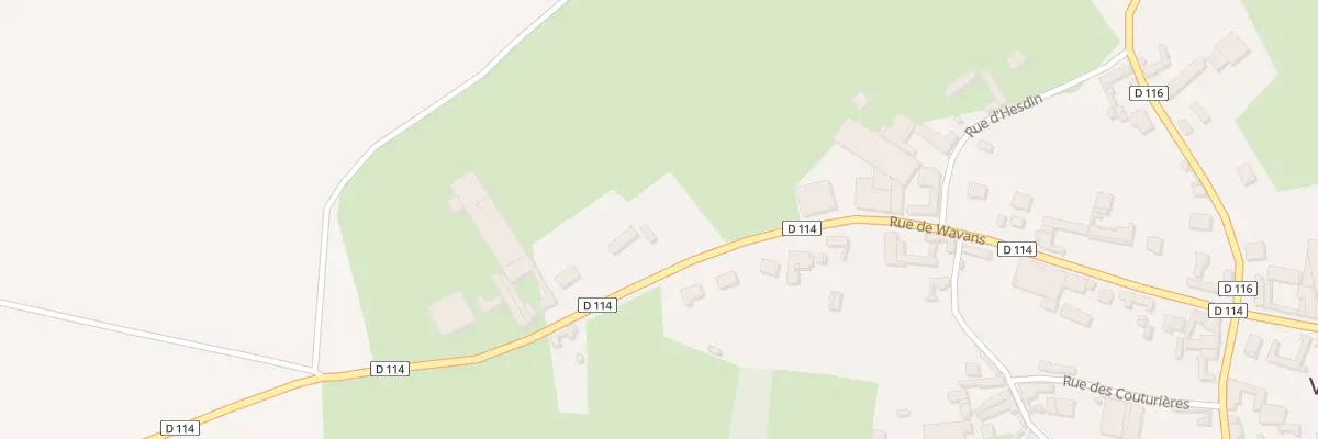 Plan du 9B Rue de Wavans à Villers-l’Hôpital