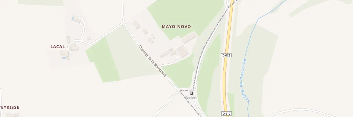Plan du 5013 La Mayo Nobo à Peyregoux