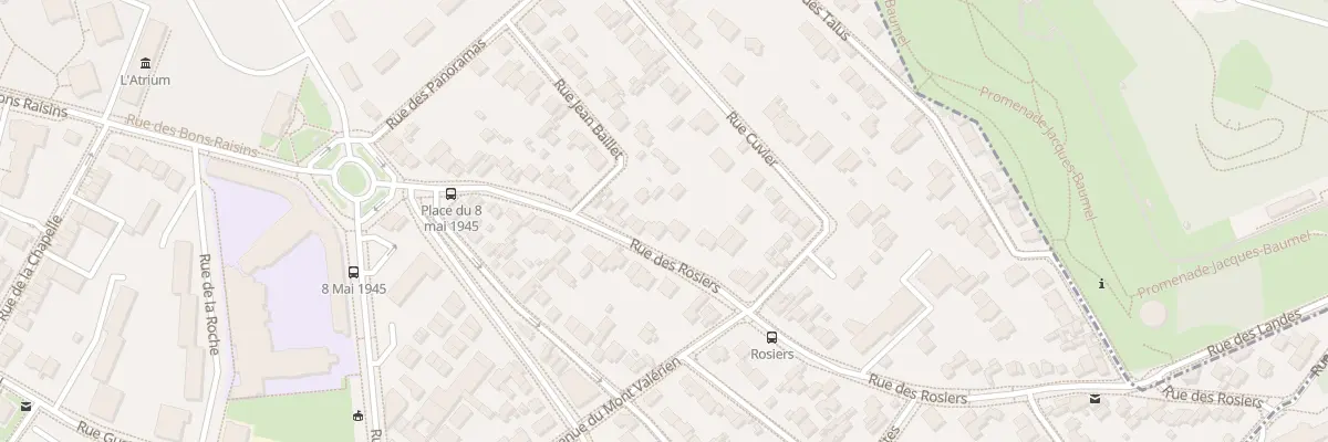 Plan du 43 Rue des Rosiers à Rueil-Malmaison