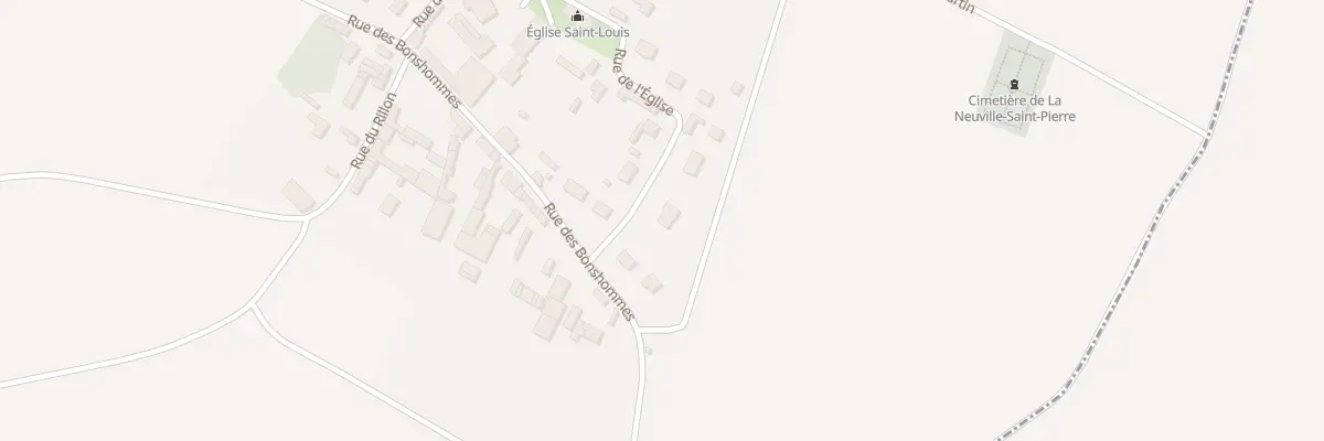 Plan du 19 Rue de l’Eglise à La Neuville-Saint-Pierre