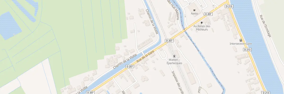 Plan du 24 Che de la Vlotte à Éperlecques