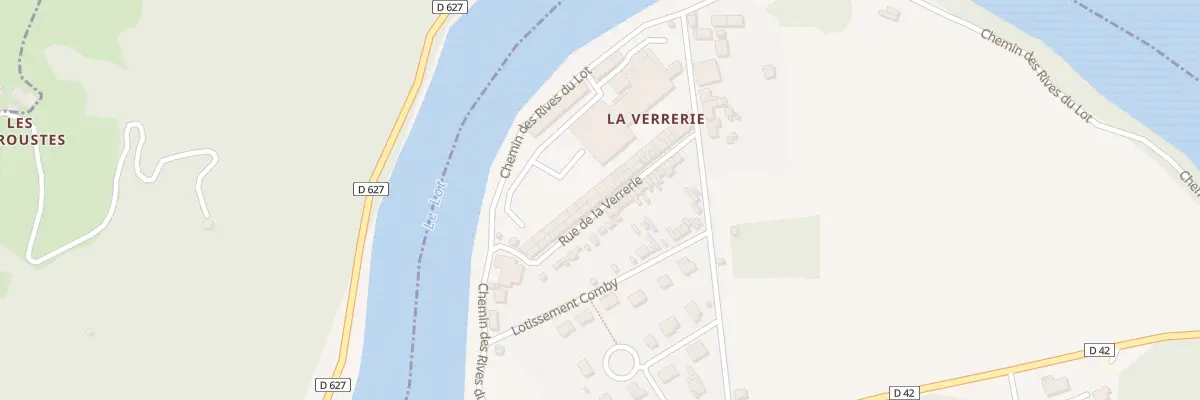 Plan du 27 La Verrerie à Boisse-Penchot