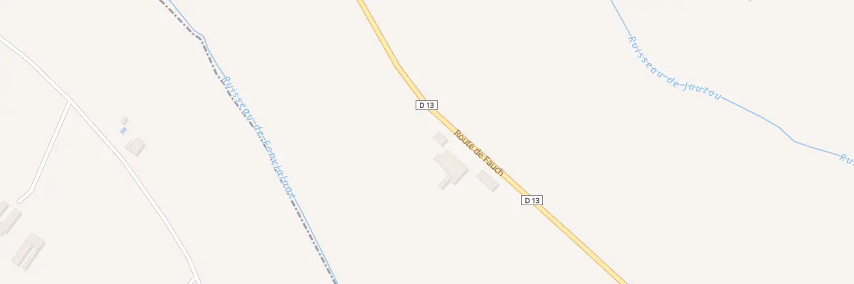 Plan du 130 Rte de Fauch à Fréjairolles