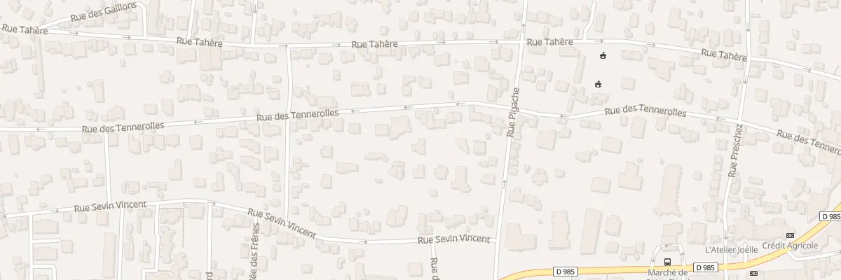 Plan du 89 Rue des Tennerolles à Saint-Cloud