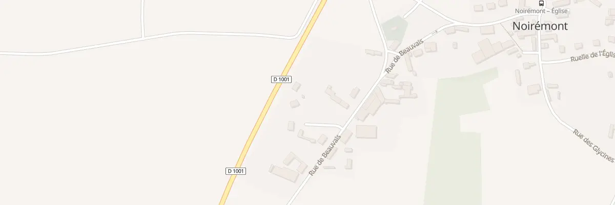 Plan du 370 Rue de Beauvais à Noirémont